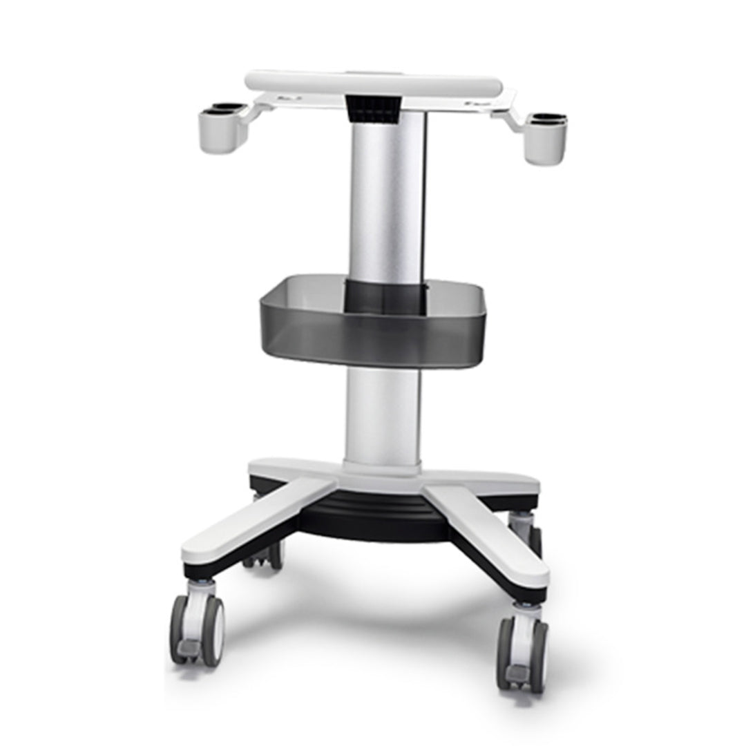 MT-1 Bewiser Ultrasound Medical Cart with Monitor Stand - Mobile Laptop Cart for Medical Use, Ideal for Ultrasound and B-Scan Equipment