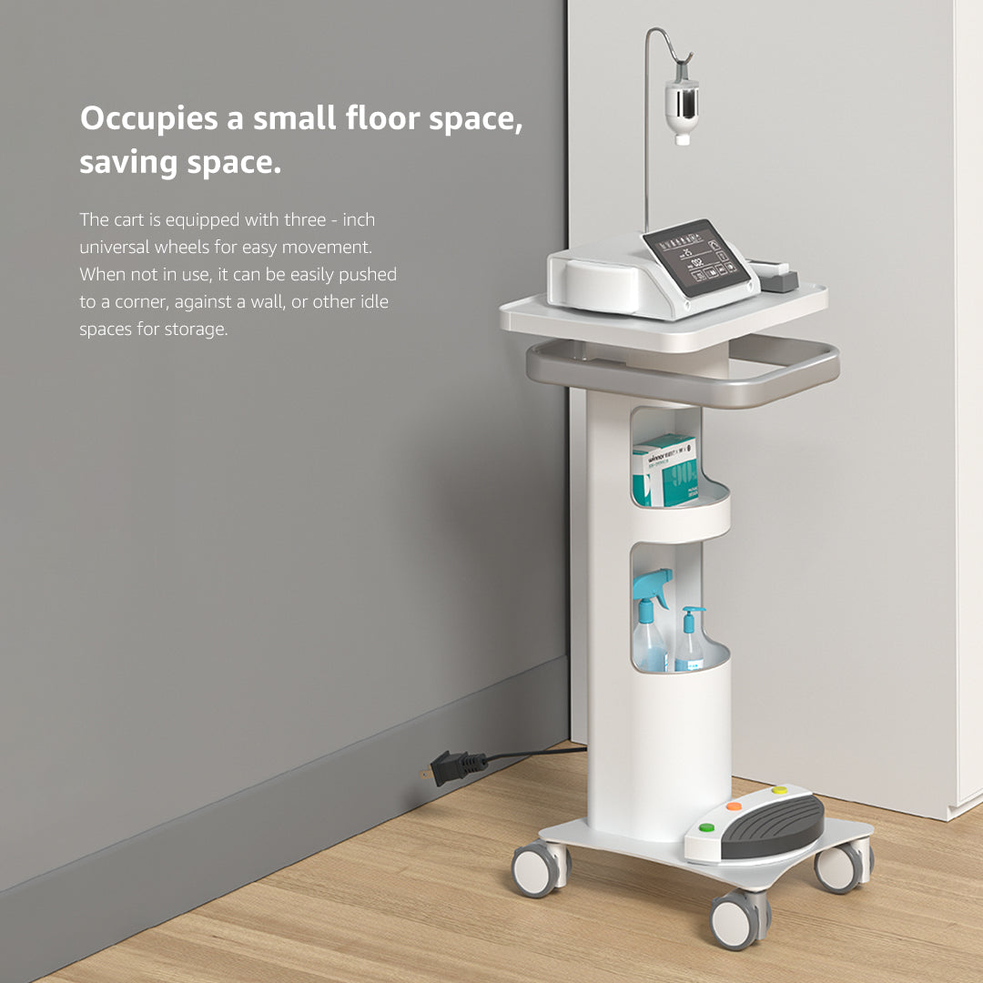GM-1 Dental Implant Surgical Machine with Bone Cutting Workstation, Treatment Sandblaster & Mobile Cart for Dental Clinics
