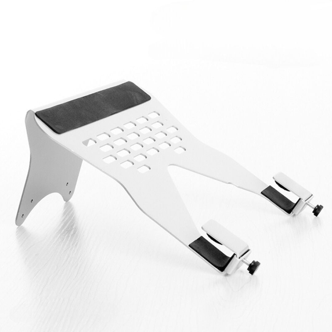 Bewiser laptop desktop tray bracket cooling metal mop can be adapted to vesa bracket arm MP02 14-17", Silver