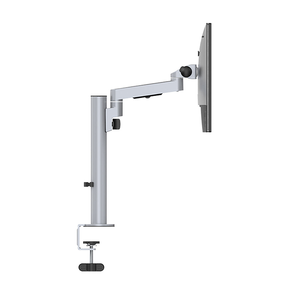 Single Monitor Arm Desk Mount for 32 Inch Display,Fully Adjustable Monitor Stand Mount with Height/Angle Adjustable,Tilt/Swivel/Rotation(L-One)