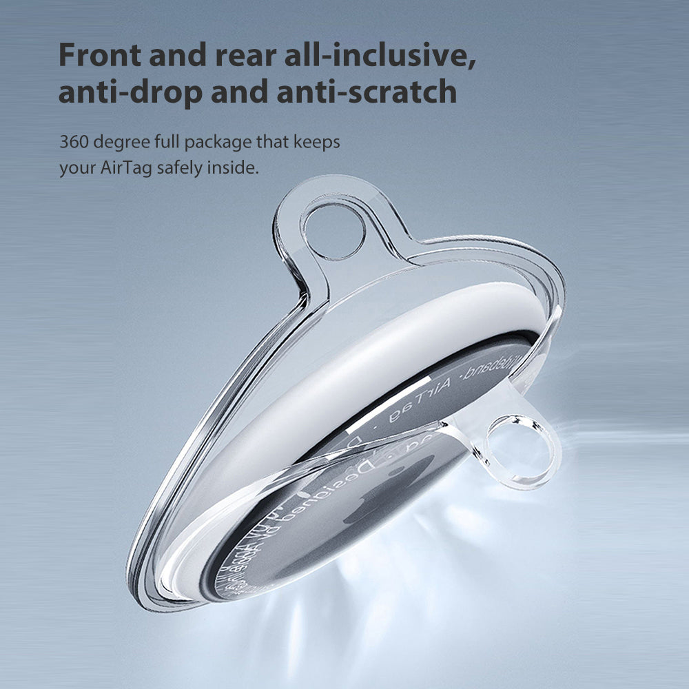 Transparent and Waterproof AirTag Case