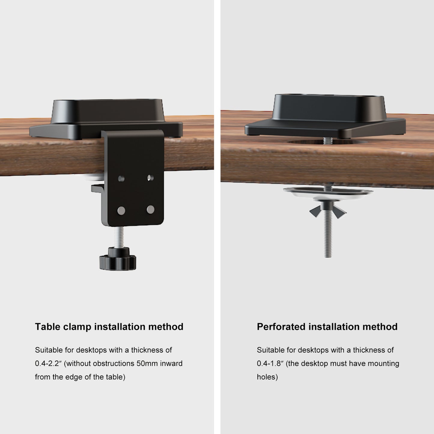 Dual Monitor Arms, For 2 Monitors,Fully Adjustable Gas Spring Desk Mount Swivel Bracket With Clamp, Grommet For Display Up to 32 Inch(D5-Dual)