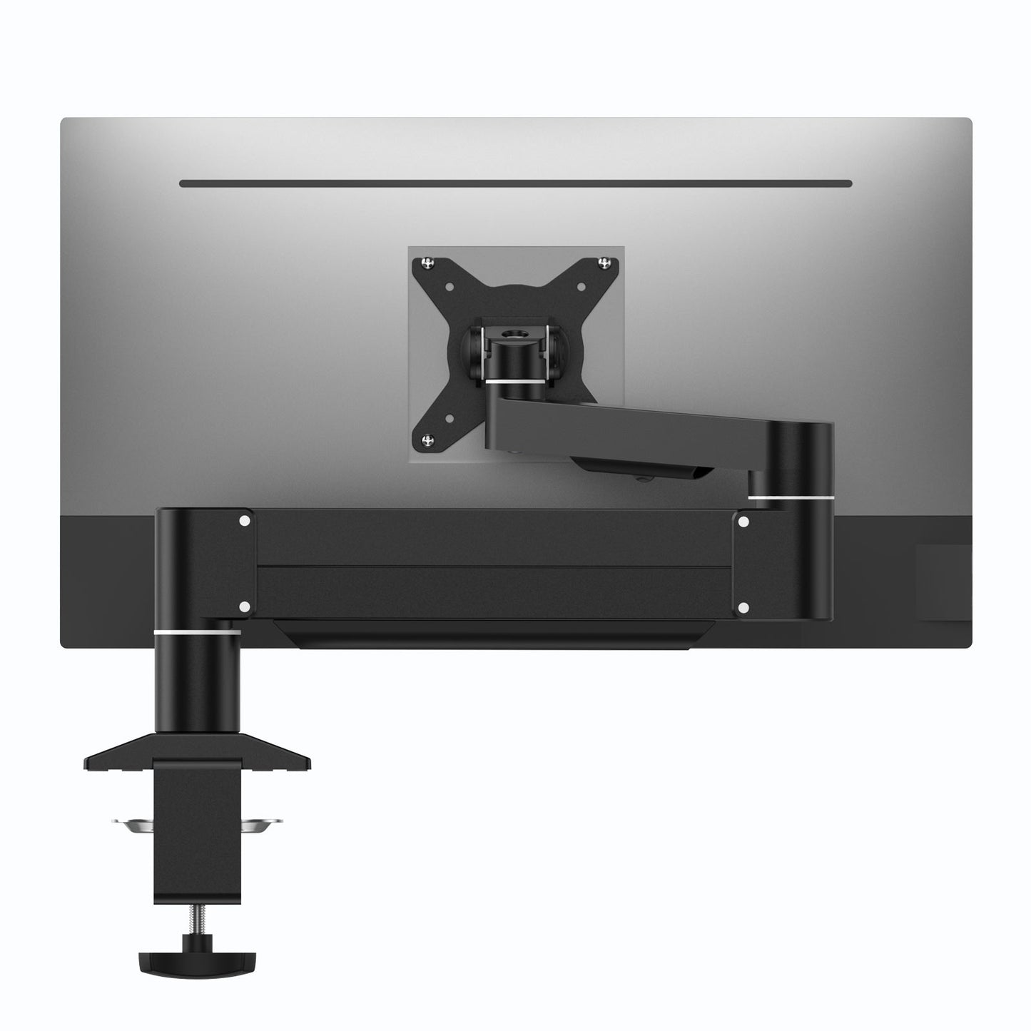 Monitor Arm Gas Spring Desk Mount,Heavy Duty Monitor Arm for Ultrawide Screen up to 43 inch,26.4lbs(D2U)