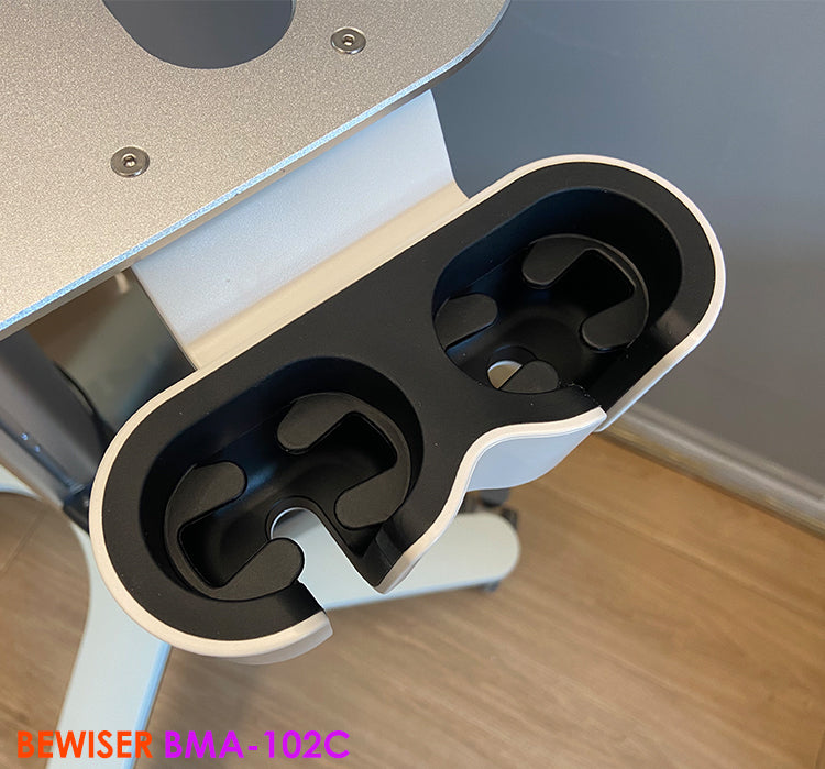 BMA-102C Bewiser Ultrasound Medical Cart Trolley Mobile Laptop Cart for Medical Use, Ideal for Ultrasound and B-Scan Equipment