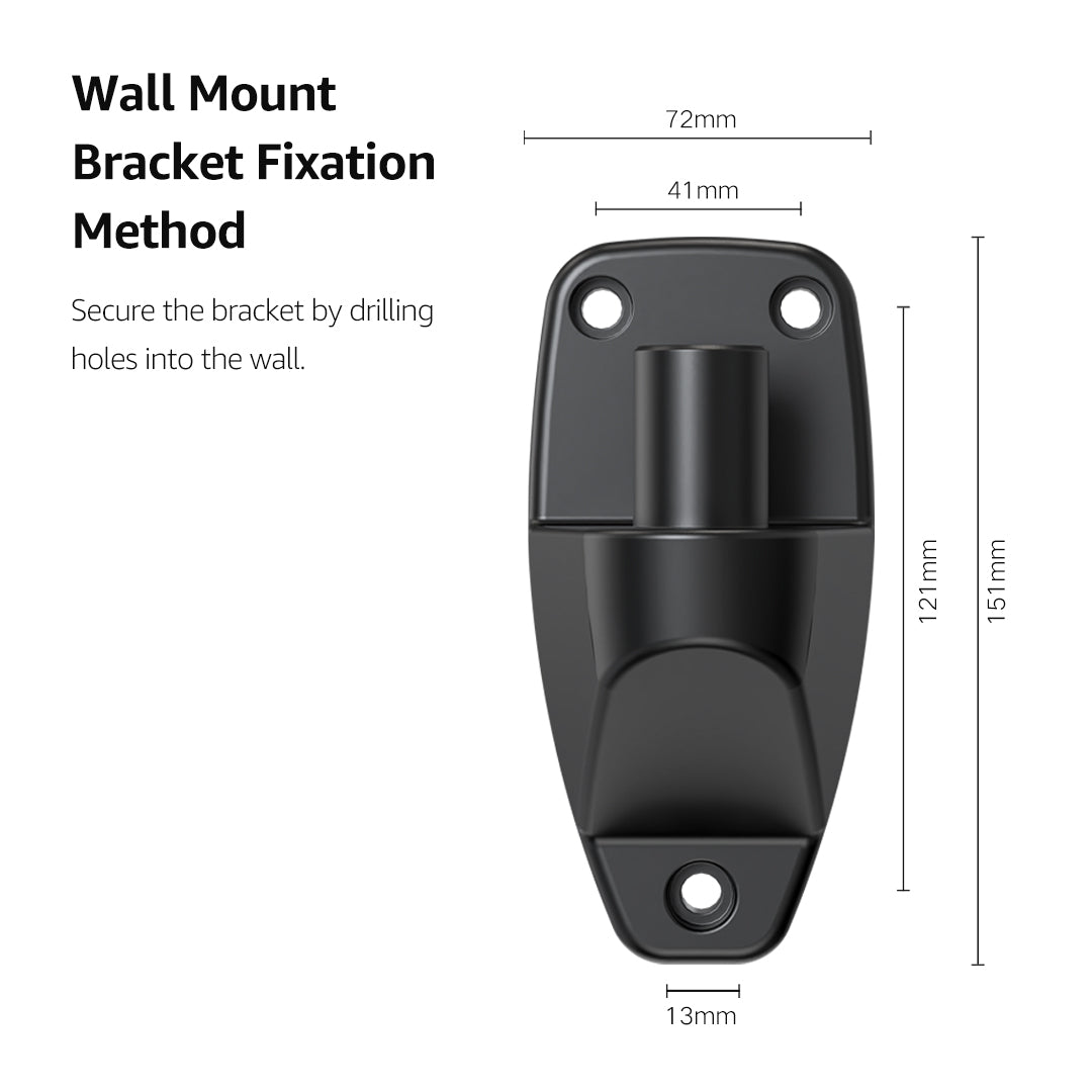 Single Ultrawide Monitor Arm , VESA Wall Mount – For 1000R Curved Monitors Up to 57 Inches, up to 44 lbs