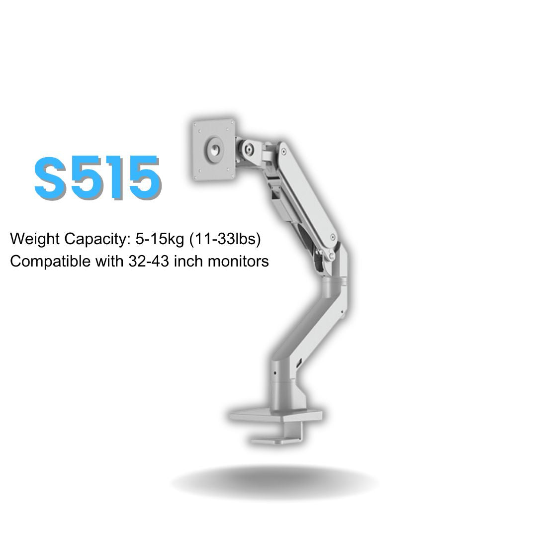 Single Ultrawide Monitor Arm , VESA Desk Mount – For 1000R Curved Monitors Up to 49 Inches, up to 44 lbs