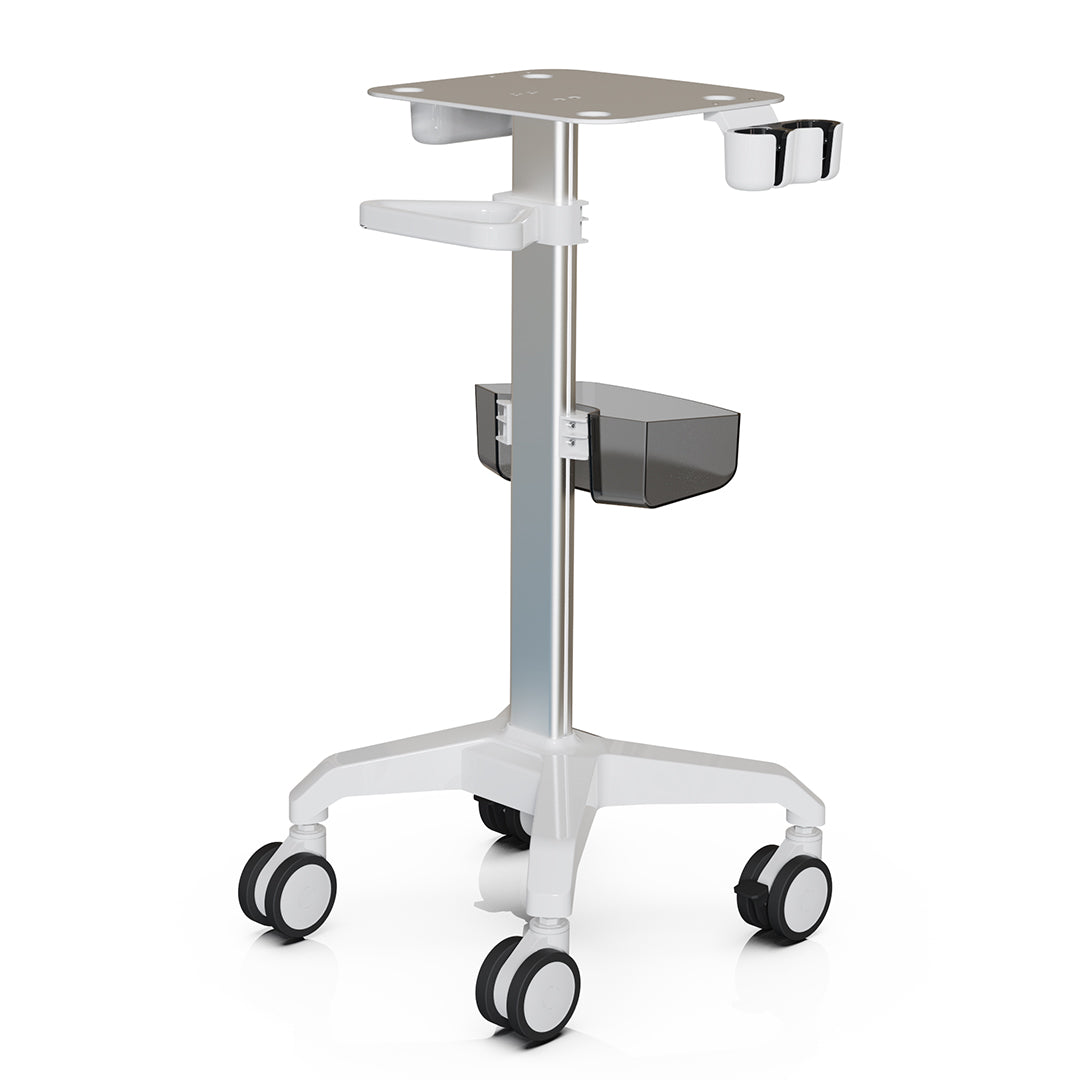 DMB-102 Bewiser Ultrasound Medical Cart Trolley Multifunctional Instrument Trolley Fits Ultrasound Aesthetic ECG Machines