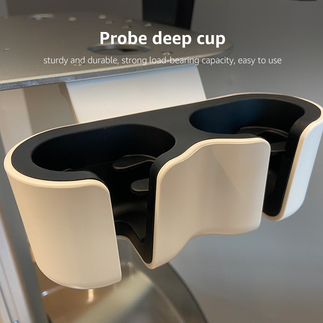 MT-1 Bewiser Ultrasound Medical Cart with Monitor Stand - Mobile Laptop Cart for Medical Use, Ideal for Ultrasound and B-Scan Equipment