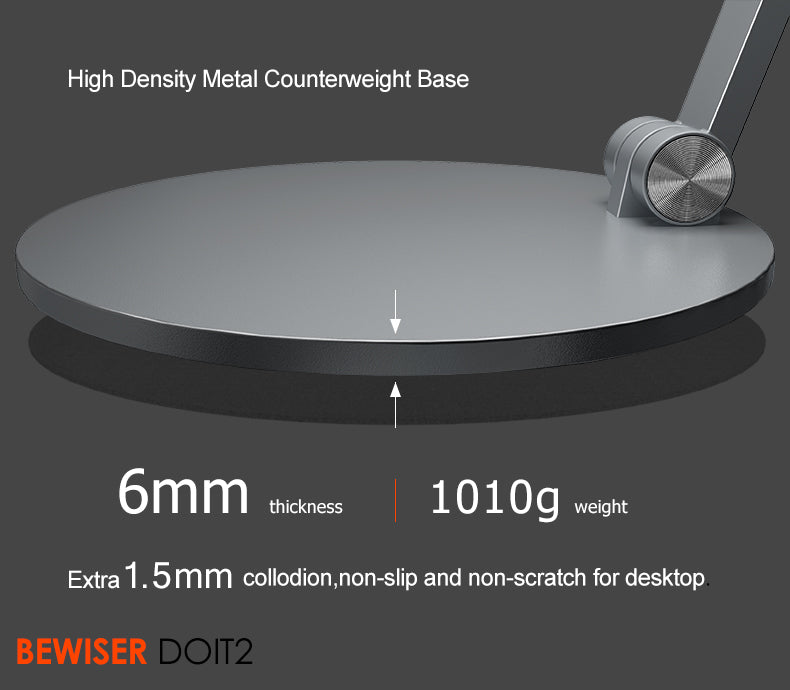 Doit2 Tablet Holder, Cellphone Holder IPad Holder Free Standing Angle Adjustable Compatible with 4.7"- 12.9" Screen