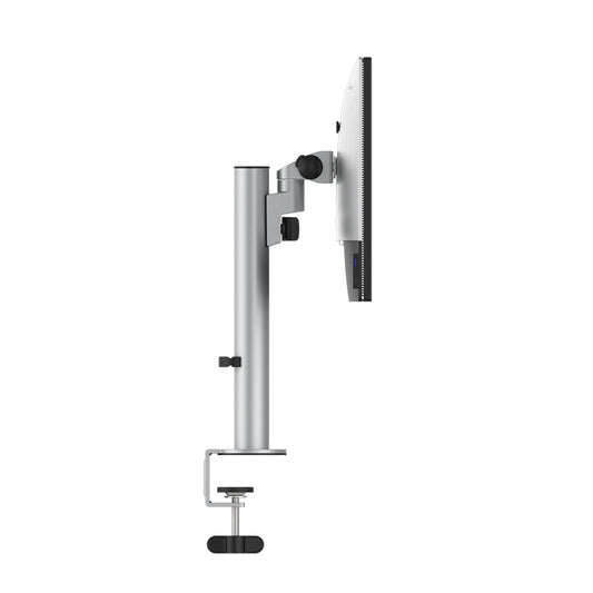 Single Monitor Mount,Adjustable Monitor Stand for Max 32 Inch Flat Curved Computer Screen,Monitor Arm Desk Mount,up to 22 lbs(L-Zero)