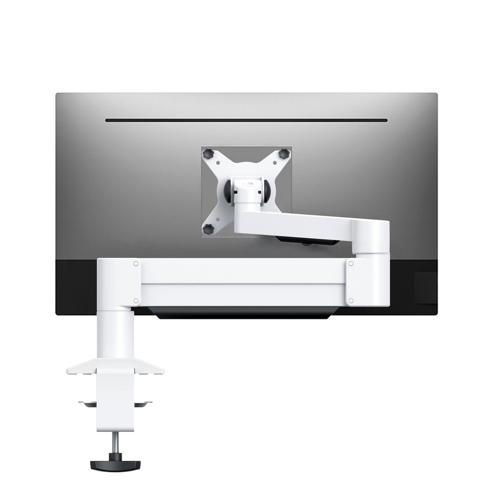Monitor Arm Gas Spring Desk Mount，Heavy Duty Monitor Arm for